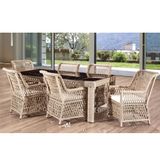 Flexy Roza Rio 100 X 200 147 Masalı Bahçe Mobilyası Takımı