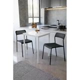 Flinder 2Li Mutfak Seti Mutfak Masa Ve Sandalye Seti Balkon Masası Cafe Seti Bb-Sanss-2