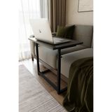 Flinder Ayarlanabilir Laptop Masası 60x40 | Kompakt Çalışma Masası & Sehpa Siyah