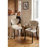 Flinder MD-1001 Krem Elma 2'li Mutfak Sandalyesi, Yemek Odası, Bahçe, Balkon, Otel, Restoran, Kafe