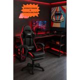 Flinder Oyuncu Masası + Oyuncu Koltuğu Takımı, L Masa ve Ledli Sandalye Seti, Raflı Masa, Gaming Masası, Gaming Sandalyesi