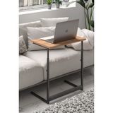 Flinder Yükseklik Ayarlı Laptop Masası - Çalışma Masası - Bilgisayar Masası - 40X60 CM - Atlantik Çam