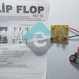Flip Flop Devresi 2 Ledli Montajlı