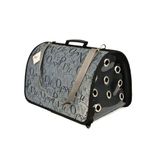 Flip Flybag Gri 28x44x28 cm Kedi ve Köpek Kapalı Taşıma Çantası