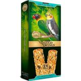 Flip Gold Wings Meyveli Paraket Krakeri 2'li Paket 999 gr Besleyici İçerik ile Kuşlar İçin Özel