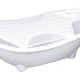 Flipper Baby Shower Bebek Banyo Küveti - Lüks Küvet Filesi Hediyeli (beyaz)