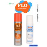 Flo Beyaz Ayakkabı Boyası - Ayakkabı Deodorantı 2'li Set / Sneaker Boya / Sneaker Deodorant