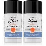 Floïd Stick Deodorant - Citrus Spectre (2 paketi)