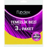 Flodex Temizlik Bezi 3'lü Paket - Sarı - Standart