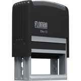 Floman Kişiye Özel Eko 12 Ekonomik Otomatik Kaşe - 18 x 47 mm - Mavi