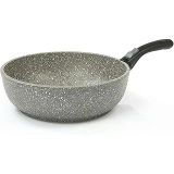 Flonal Monolite Indüksiyon Tava, Pişirme Kızartma, Yapışmaz Çizilmeye Karşı Son Derece Dayanıklı, Indüksiyon, Gaz, Seramik, İtalyan Birinci Sınıf Kalite (Kızartma Tavası Ekstra Yüksek