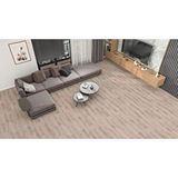 Floorpan Fix Laminat Parke 7mm Karayel Ff005 + 6cm Süpürgelik + 3mm Kapron Takım Kahverengi