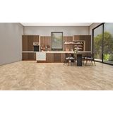 Floorpan Stonex Laminat Parke 10mm Derzli Belek Ft019 + 8cm Süpürgelik + 3mm Kapron Takım Kahverengi
