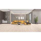 Floorpan Sunex Laminat Parke 8mm Derzli Saten Meşe Fsx06 + 6cm Süpürgelik + 3mm Kapron Takım Kahverengi