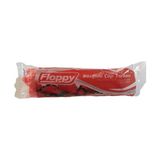 Floppy 10'lu Çöp Torbası 55 x 60 cm Kırmızı Renk Büzgülü Orta Boy Çilek Kokulu