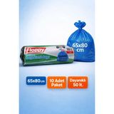 Floppy Büyük Boy 65 x 80 Çöp Torbası 3 Adet - 65 x 80 cm