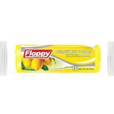 Floppy Büzgülü Çöp Torbası 55x60 Limon - Çilek Kokulu