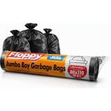 Floppy Jumbo 80 X110 Çöp Torbası 6 Rulo - 80 x 110 cm
