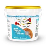 Floppy Tropical Micron Yavru ve Küçük Balıklar İçin 3 kg Akvaryum Granül Yemi