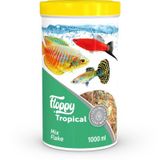 Floppy Tropical Mix 1000 ml Akvaryum Pul Balık Yemi