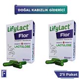 Flor Probiyotik Kapsül , Prebiyotik , Laktuloz, 2'Li Avantaj Paketi