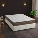 Flora 140X190 Cm Full Ortopedik Lux Bamboo Yaylı Yatak, Çift Taraflı Kullanım, Yüksek Kalite 140X190cm