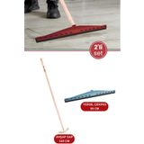 Flora 2’li Yersil ve Ağaç Sapı Temzlik Seti, Çekpas Çekçek Çeksil Yersil 55cm + Vidalı Ağaç Sap 120cm