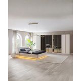 Flora 6 Cam Kapaklı Yatak Odası Takımı - Full Cam Kapaklı