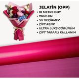 Flora Ambalaj Lüks Fuşya-Pembe Çiçek Buketi Ambalaj Kağıdı Rulo 70 cm x 10 Metre - Su Geçirmez Çiçekçi Ve Hediye Paketleme Ambalajı - Fuşya - Pembe - Özel değer giriniz...