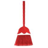 Flora F327 Lale Süpürge 60 cm No:3 Uzun Saplı Bahçe Balkon Ofis El Süpürgesi Toz ve Çöp Süpürücü Kırmızı