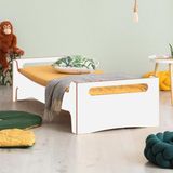Flora Montessori Yatak Mdf Çocuk ve Bebek Karyola - 100 x 200 cm - Beyaz