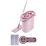 Flora Onikiden 3 Bölmeli Trio Tablet Mop Temizlik Seti Ve 2 Adet Yedek Mikrofiber Mop Bezi