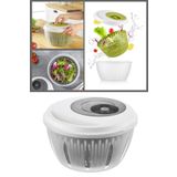 Flora Pratik Salata Ve Sebze Kurutucu 4,5 Litre, Meyve Sebze Marul Yeşillik Yıkama Kurutma Kabı Füme