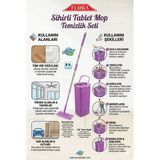Flora Sihirli Tablet Mop Temizlik Seti