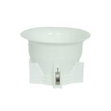 Flora Silent Wc Cover Double Mechanism Dirt-Repellent Slippery Surface Code White Color