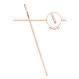 Flora Vidalı Ağaç Sap 120 Cm FT730, Çekpas Sopası Paspas Fırça Süpürge Mop Sapı Ahşap (Standart Vidalı Uç)