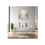 Floradesign Bistro 160x80 Cm / Dikdörtgen Mutfak Masası / Mutfak Yemek Masası / Dikdörtgen Masa / Beyaz