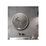 FLORADESİGN Fulya Aynalı Banyo Dolabı | Aynalı Dolap | Lavabo Üstü Dolap - 60cm Beyaz