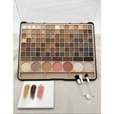 Floraglow 119 Renk Profesyonel Makyaj Paleti | Far, Allık, Highlighter ve Bronzer Çok Amaçlı Kozmetik Seti