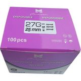Floraison Medikal Mezoterapi Iğne Ucu 27G 25MM 100 Adet / Kutu