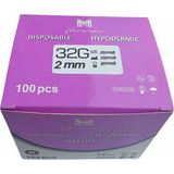 Floraison Medikal Mezoterapi Iğne Ucu 32G 2 mm 100 Adet / Kutu