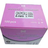 Floraison Medikal Mezoterapi Iğne Ucu 32G 6 mm 100 Adet / Kutu
