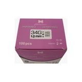 Floraison Medikal Mezoterapi Iğne Ucu 34G 1,5 mm 100 Adet / Kutu