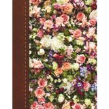 Floral Bloom Dot Grid Sketchbook – Elegant Journal with Colorful Rose and Garden Flower Cover Design: Large 8.5 x 11 Inch Dotted Notebook with 200 ... Journaling, Planning, and Creative Ideas