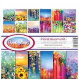 Floral Blooms Karalama Defteri Koleksiyon Kiti Kağıt El Sanatları
