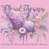 Floral Therapy - A Blooming Journey to Inner Peace: Coloring Calm with the Secret Language of Flowers | A Coloring Book of Therapeutic Blooms and ... Designed blossoms for teens and adults
