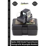 Floranova #nişangah Profesyonel Taktik Optik Spike 558 Hedef Işaretleyici Holografik Nişangâh Reddot Siyah