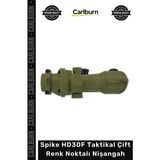 Floranova #nişangah Reddot Avcılık Tüfek Dürbün Airsoft Ray Spike HD30F Taktikal Çift Renk Noktalı Nişangah