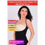 Floranova Vücut Şekillendirici Toparlayıcı Sıkılaştırıcı 2 Beden İncelten Askılı Gögüs Altı Ağraflı Bel Korse