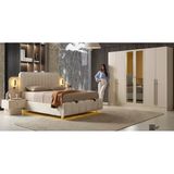 Floransa Mdf Yatak Odası Takımı (Modüler Dolaplı)